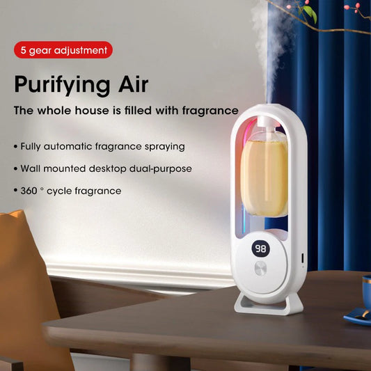 ScentPro Smart – 5-Speed Essential Oil Diffuser & Kitchen Bathroom Deodorizer