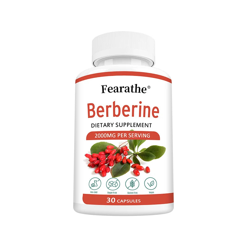 BerberinePlus 2000mg – Cardiovascular & Digestive Health (60 Capsules)