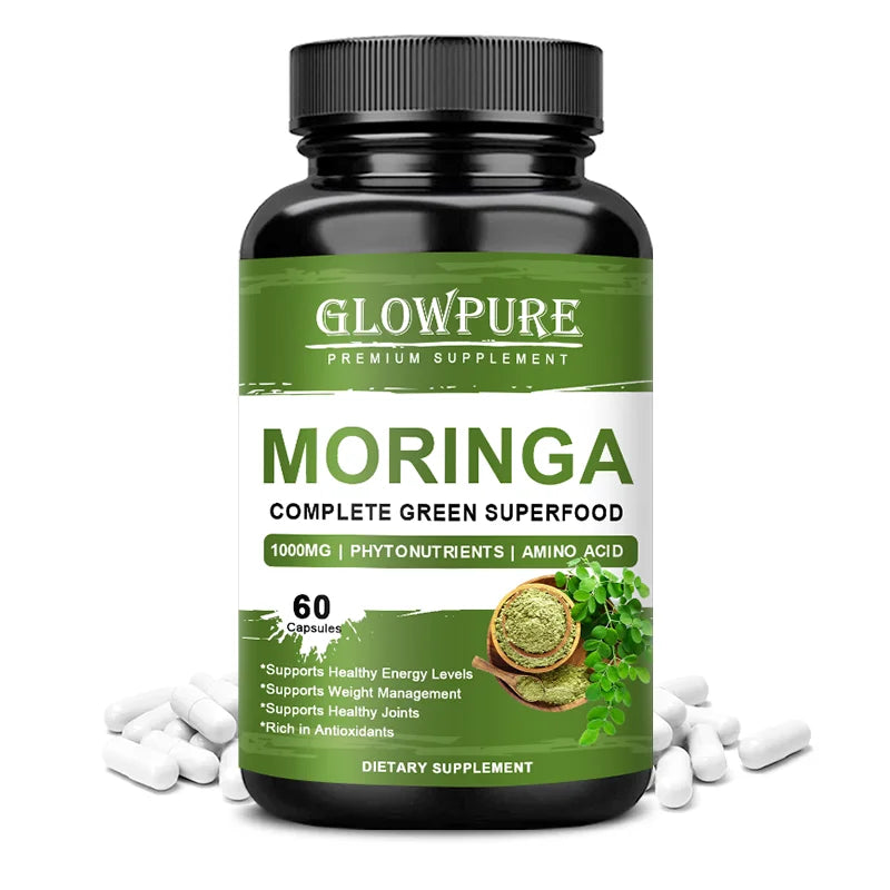 MoringaPure – Superfood Energy, Skin & Immune Support (60 Capsules)
