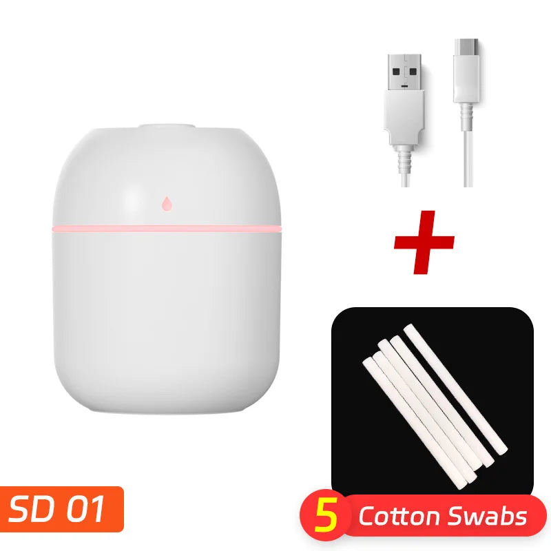 MiniMist Drop – Portable USB Desktop Air Humidifier & Silent Atomizer