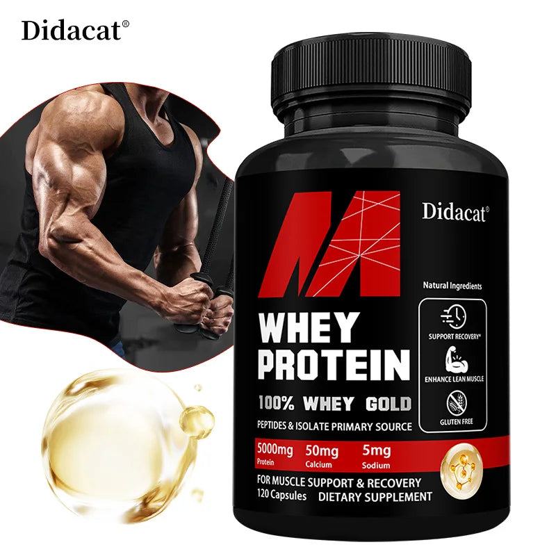 Protein Recovery & Muscle Health Capsules (Gluten-Free)