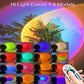 SunsetGlow Lamp – 16-Color LED Sunset Light with Earbuds & Remote Control