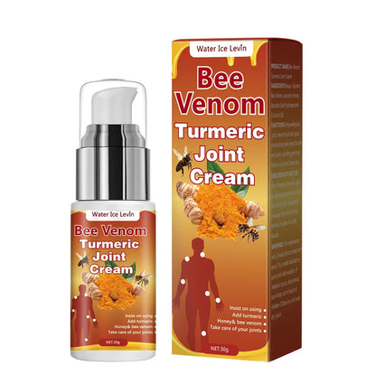 Bee Venom Turmeric Joint Cream – Honey, Glycerin & Vitamin C Daily Moisturizer (All Skin Types)