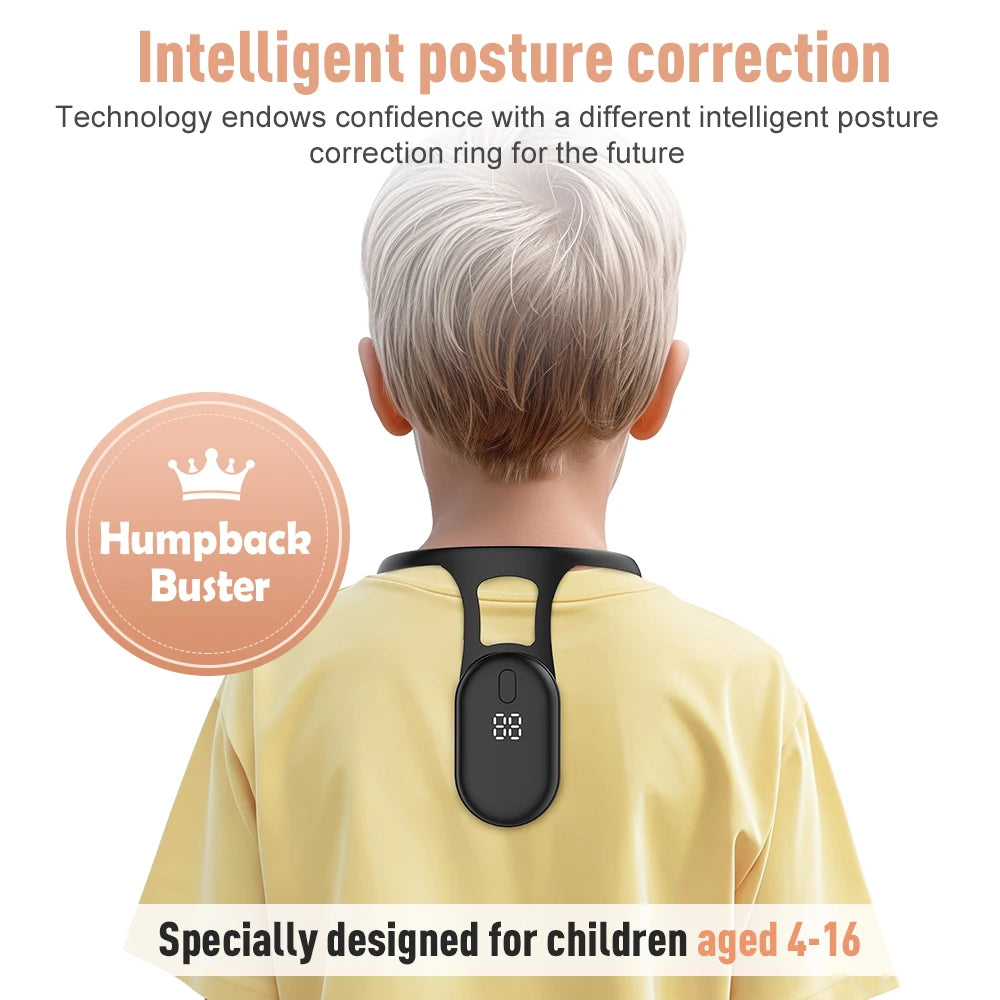 PostureSmart Pro – Real-Time Back & Neck Posture Corrector for Adults & Kids