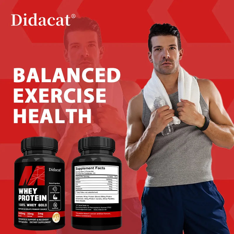 Protein Recovery & Muscle Health Capsules (Gluten-Free)