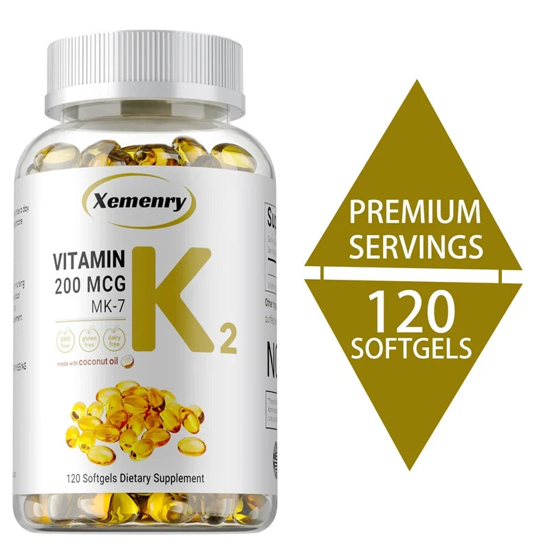 VitaK2 MK-7 – Bone, Heart & Immune Support Supplement (60 Capsules)