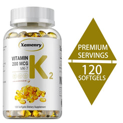 VitaK2 MK-7 – Bone, Heart & Immune Support Supplement (60 Capsules)