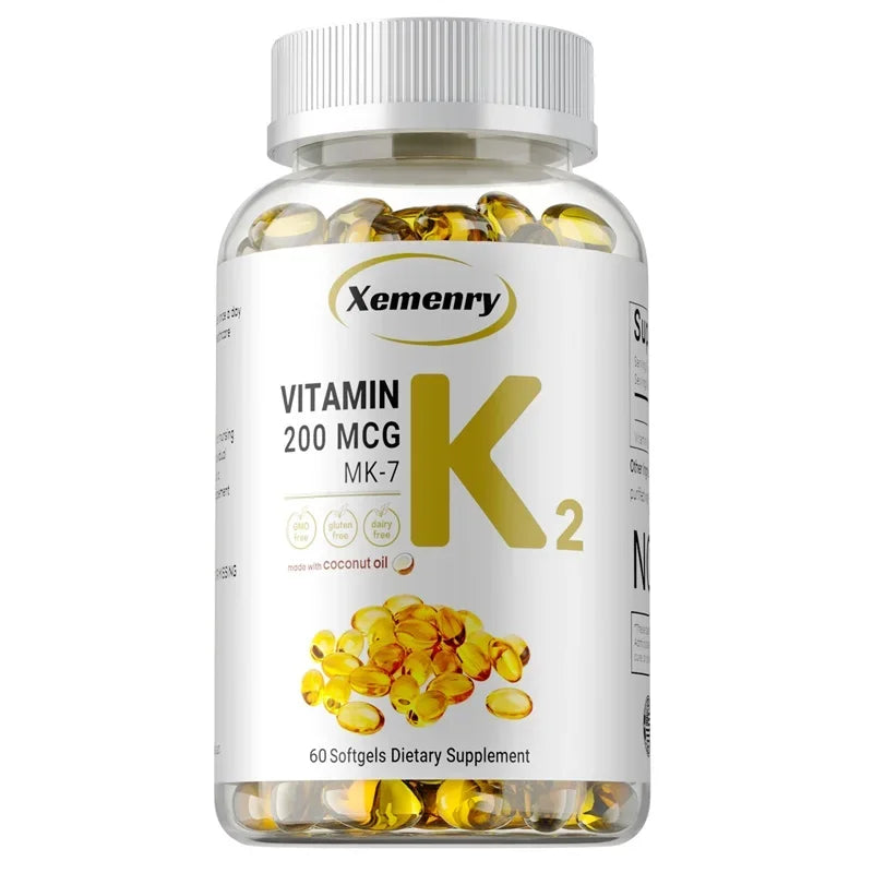 VitaK2 MK-7 – Bone, Heart & Immune Support Supplement (60 Capsules)