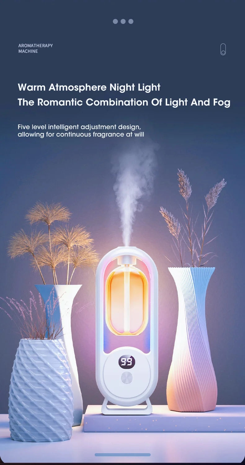 ScentPro Smart – 5-Speed Essential Oil Diffuser & Kitchen Bathroom Deodorizer
