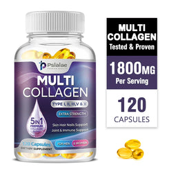 CollagenPlex 5-Type – Hair, Skin, Nail & Joint Support (60 Capsules)
