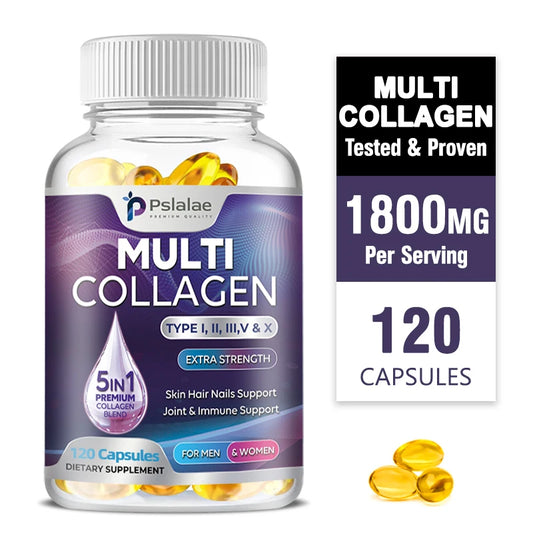 CollagenPlex 5-Type – Hair, Skin, Nail & Joint Support (60 Capsules)