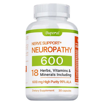 NeuroShield 600mg – Nervous System, Brain & Energy Support (60 Capsules)