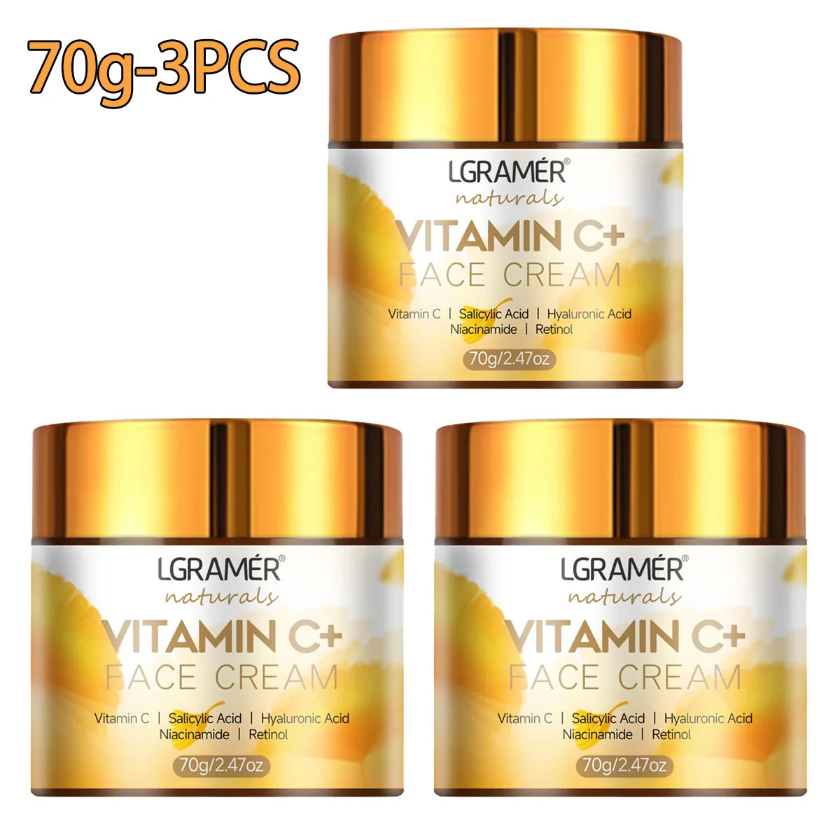 VitaC Retinol Cream – Brightening & Firming Moisturizer (50ml)