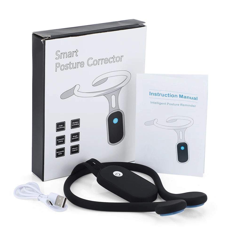 PostureSmart Pro – Real-Time Back & Neck Posture Corrector for Adults & Kids