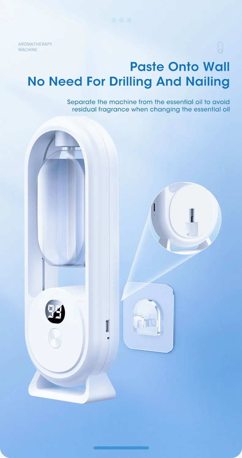 ScentPro Smart – 5-Speed Essential Oil Diffuser & Kitchen Bathroom Deodorizer