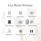 PostureGuard Smart – Invisible Back & Posture Corrector Sensor (Adult & Child)