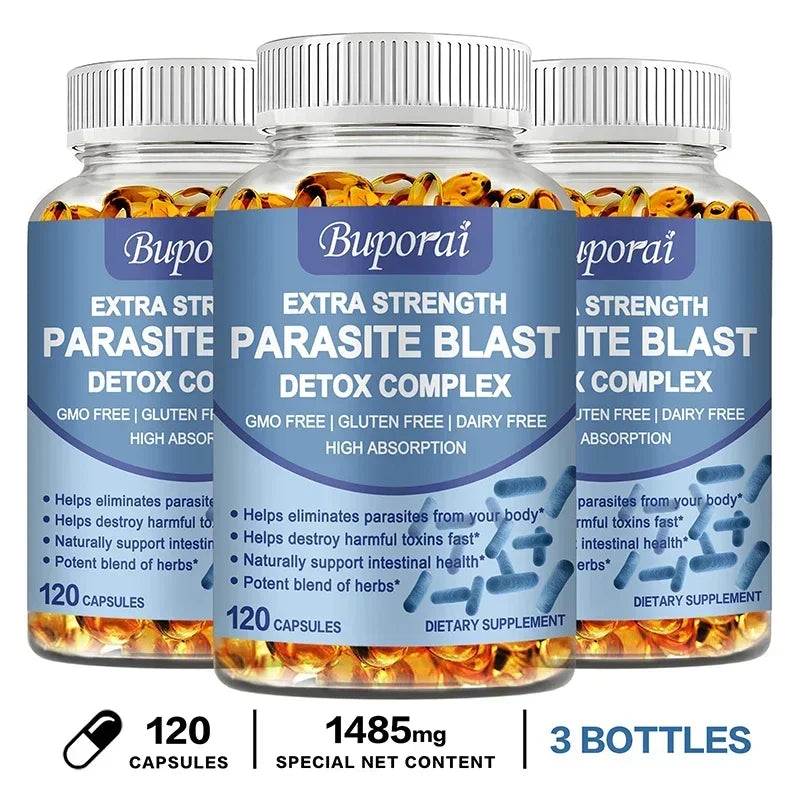 ParaBlast Detox – Parasite Cleanse & Digestive Support (60 Capsules)