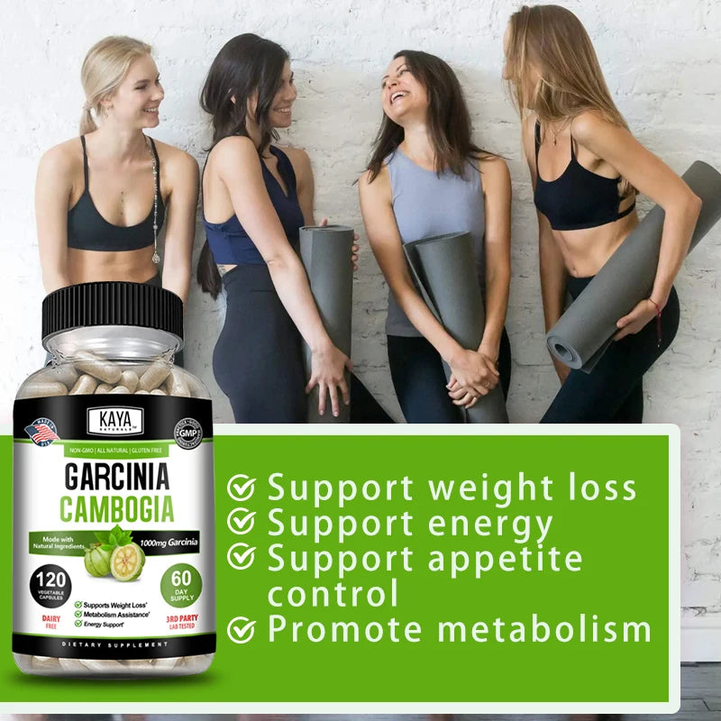 GarciniaSlim – Garcinia Cambogia Weight Loss & Fat Burn Capsules