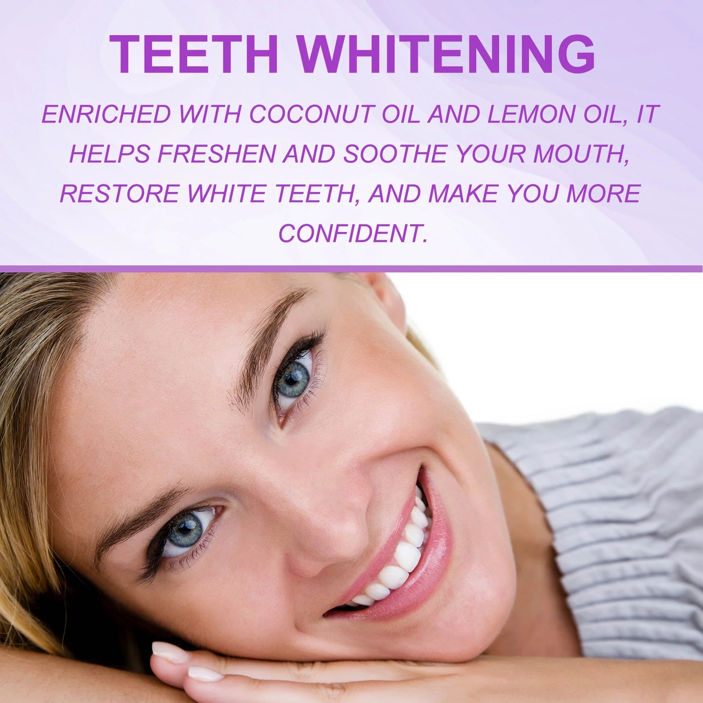 BrightSmile Strips – Purple Teeth Whitening & Dental Cleaning Gel Strips (14 PCS)
