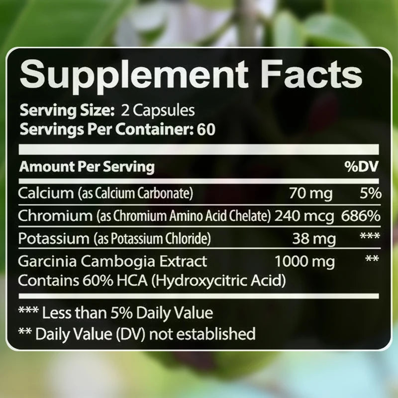 GarciniaSlim – Garcinia Cambogia Weight Loss & Fat Burn Capsules