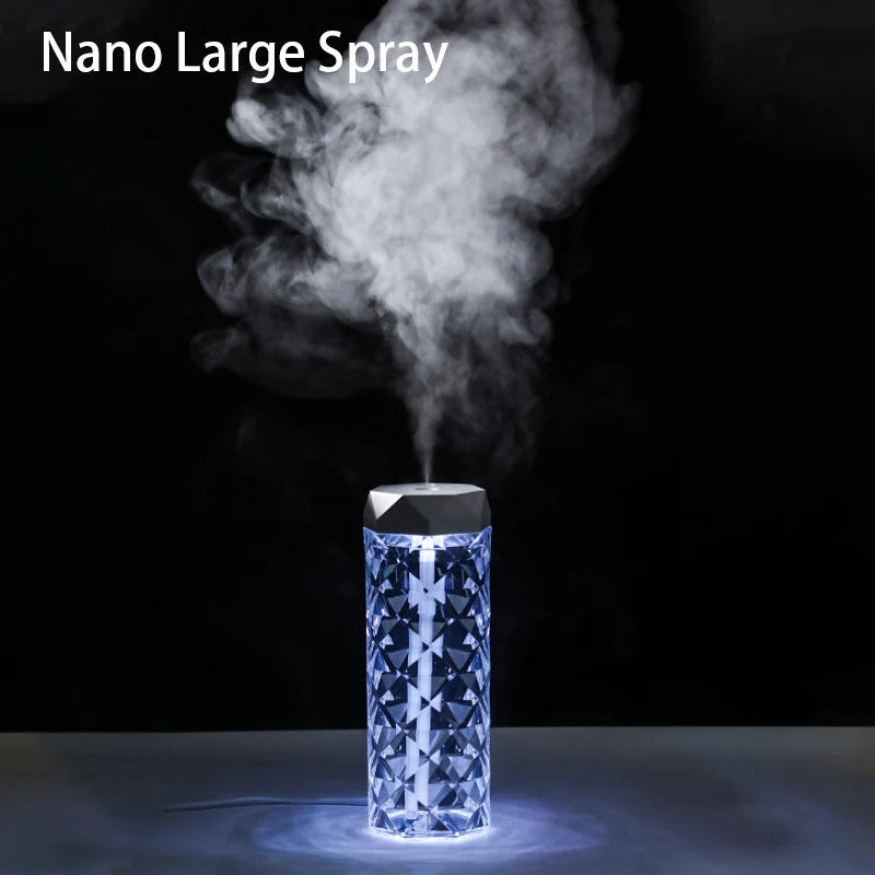 AromaBreeze 400ml – USB Air Humidifier & Essential Oil Diffuser with RGB Light