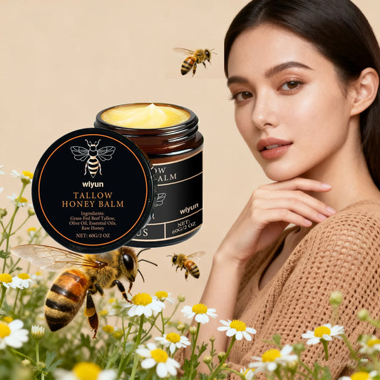 TallowGlow Balm – Honey & Tallow Hydrating Skin Cream (50ml)