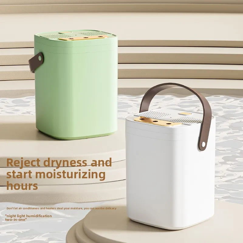 MistCloud 1.8L – Triple Nozzle Night Light Humidifier & Aromatherapy Machine
