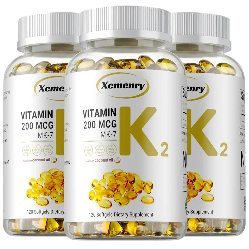 VitaK2 MK-7 – Bone, Heart & Immune Support Supplement (60 Capsules)