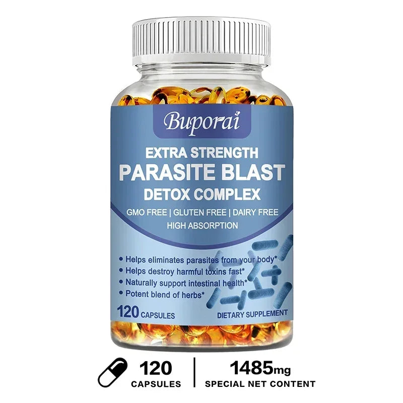 ParaBlast Detox – Parasite Cleanse & Digestive Support (60 Capsules)