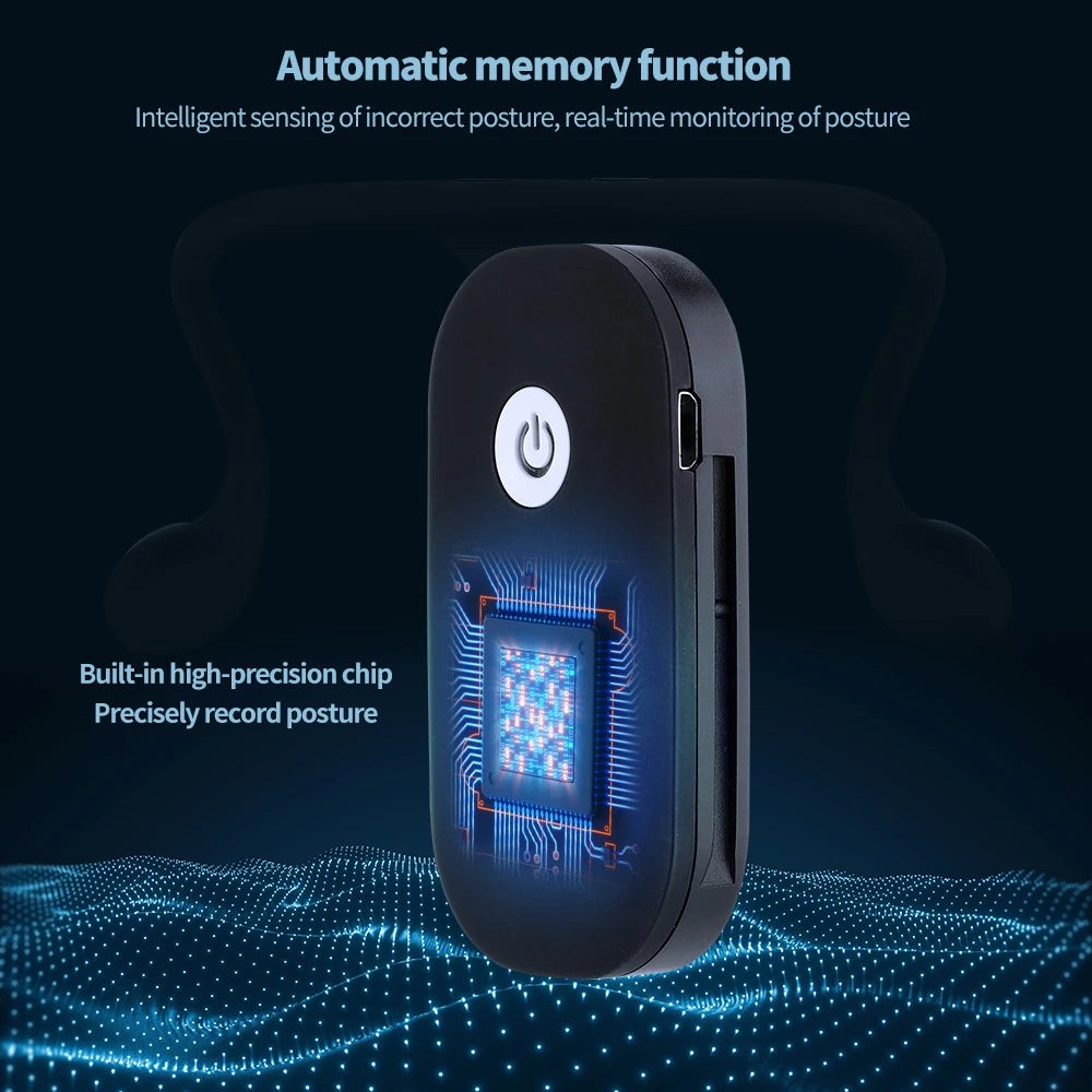 PostureSmart Pro – Real-Time Back & Neck Posture Corrector for Adults & Kids
