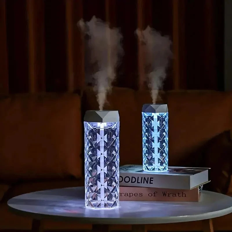 AromaBreeze 400ml – USB Air Humidifier & Essential Oil Diffuser with RGB Light