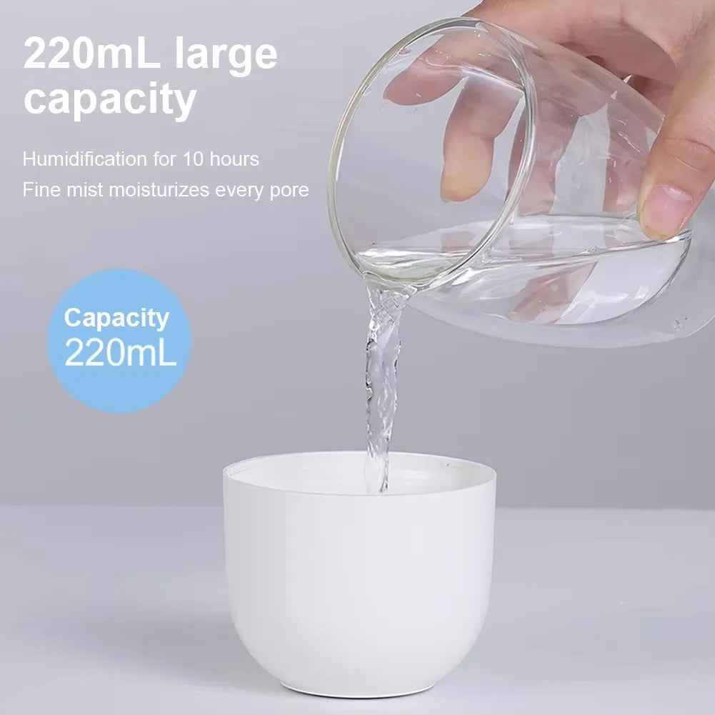 MiniMist Drop – Portable USB Desktop Air Humidifier & Silent Atomizer