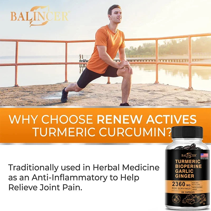 TurmaGold 4-in-1 – Turmeric Ginger & Curcumin Complex (60 Capsules)
