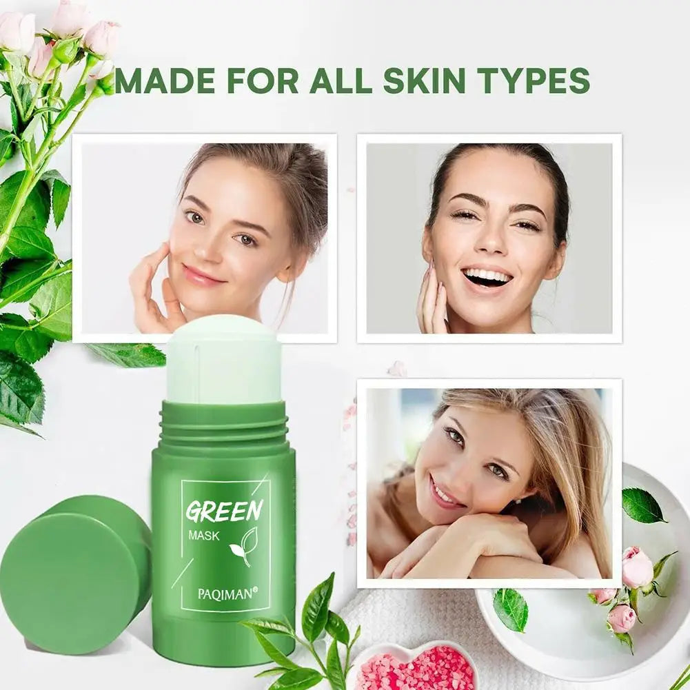 GreenTea Mask – Deep Cleanse, Pore Minimizing & Blackhead Removal Mask