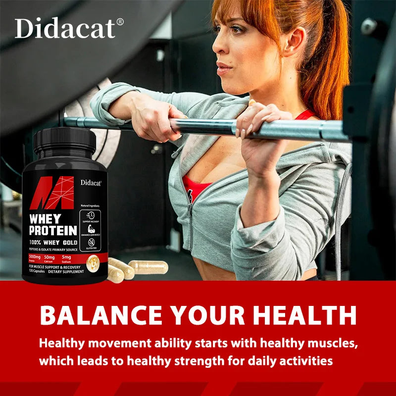 Protein Recovery & Muscle Health Capsules (Gluten-Free)