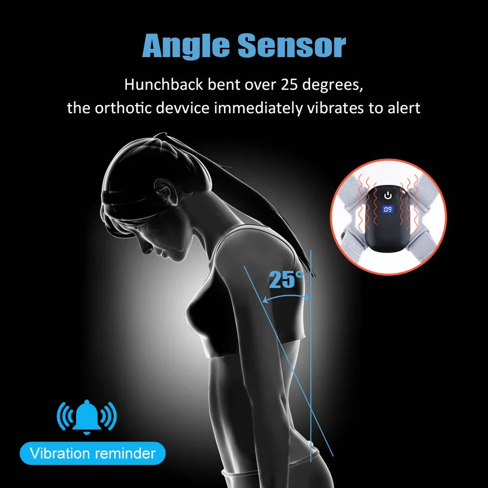 PostureGuard Smart – Invisible Back & Posture Corrector Sensor (Adult & Child)