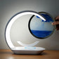 SandGlow Desk Lamp – USB 3D Hourglass Sand Art Night Light for Office & Room