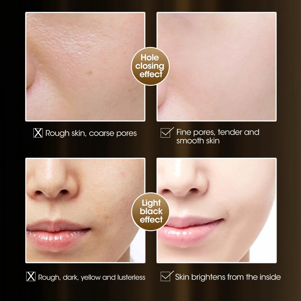 FullereneGlow Capsule Serum – Brightening & Firming Facial Essence (30/60 PCS)