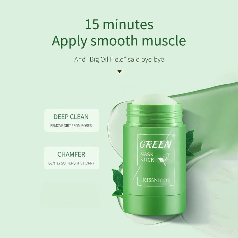 GreenTea Mask – Deep Cleanse, Pore Minimizing & Blackhead Removal Mask