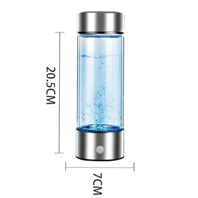 HydroGen Pro 420ml – Electric Hydrogen-Rich Water Generator Bottle & Ionizer