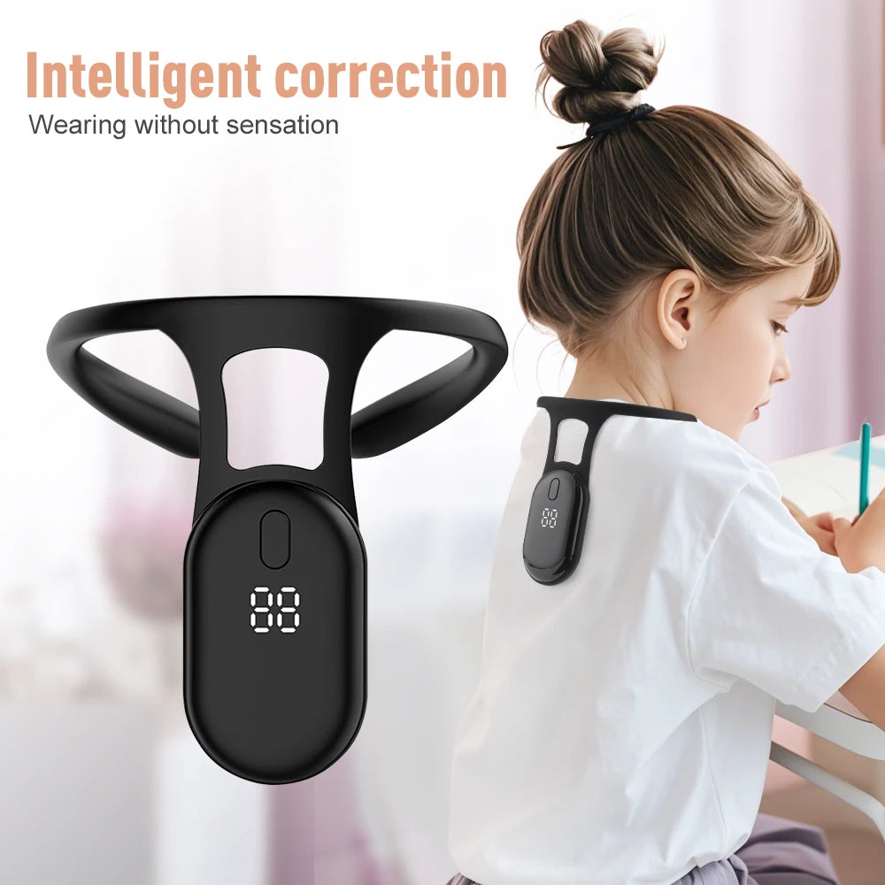 PostureSmart Pro – Real-Time Back & Neck Posture Corrector for Adults & Kids