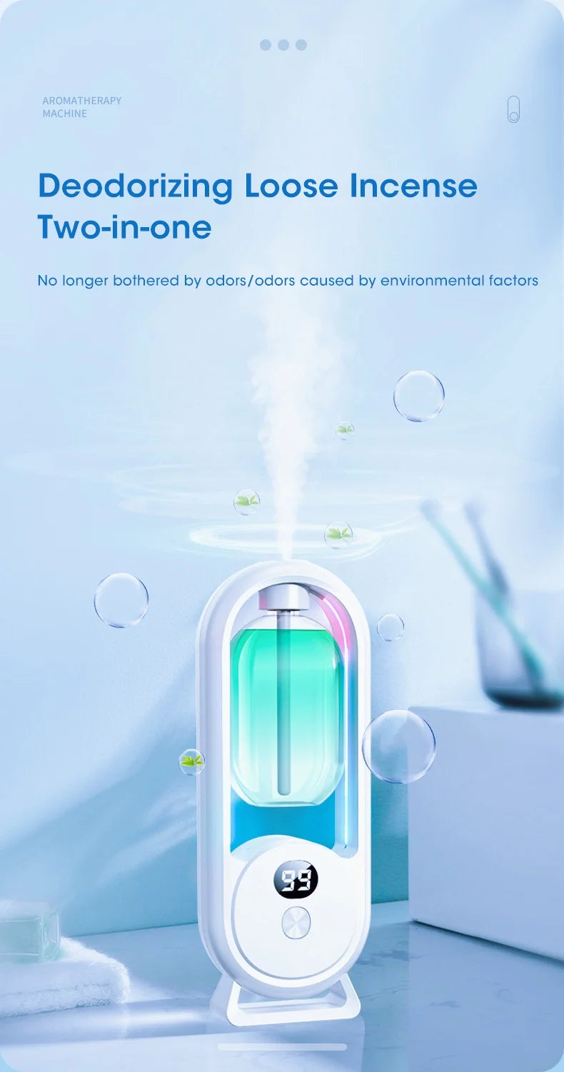ScentPro Smart – 5-Speed Essential Oil Diffuser & Kitchen Bathroom Deodorizer