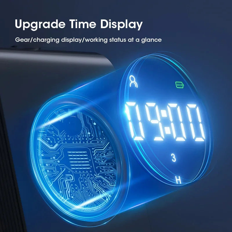 ScentClock – Wall-Mounted Auto Fragrance Diffuser with Clock & USB Recharge