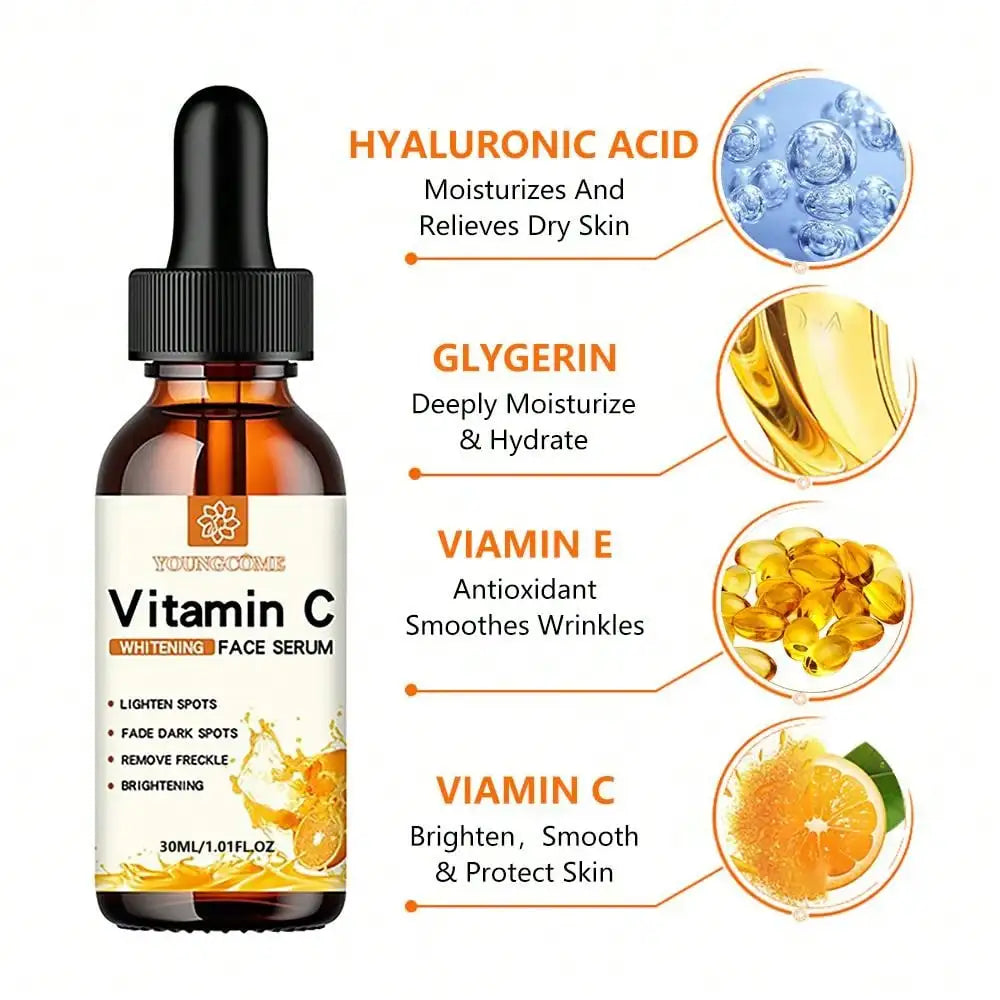 VitaC Essence – Dark Spot Remover & Anti-Aging Facial Serum (30ml)