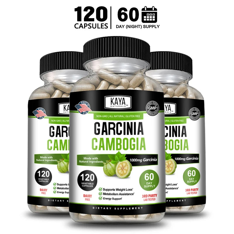 GarciniaSlim – Garcinia Cambogia Weight Loss & Fat Burn Capsules