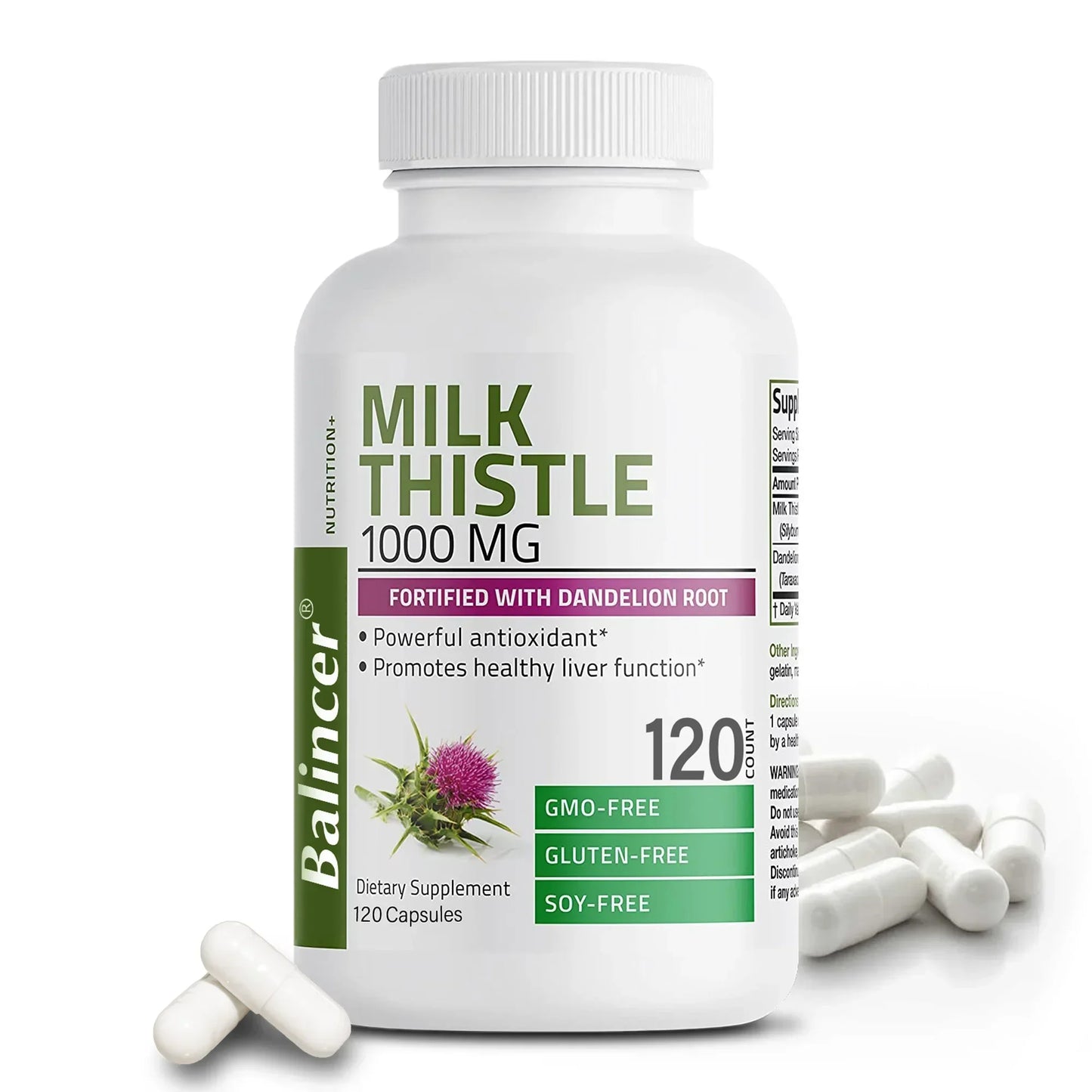 LiverShield – Milk Thistle & Dandelion Root Liver Detox Support (120 Capsules)