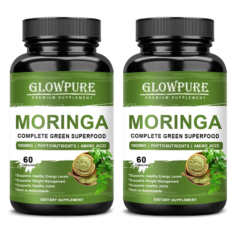 MoringaPure – Superfood Energy, Skin & Immune Support (60 Capsules)