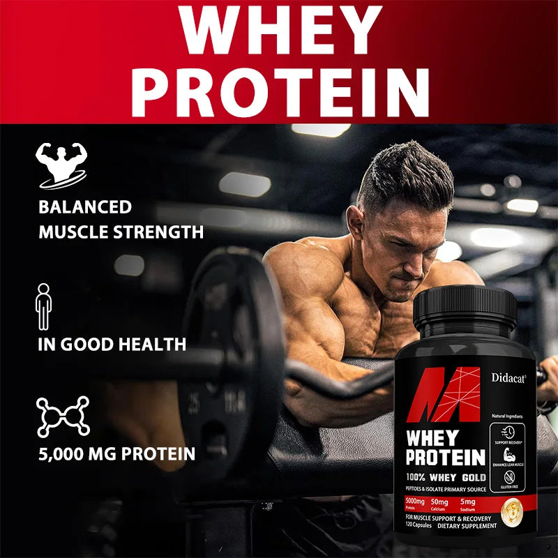 Protein Recovery & Muscle Health Capsules (Gluten-Free)