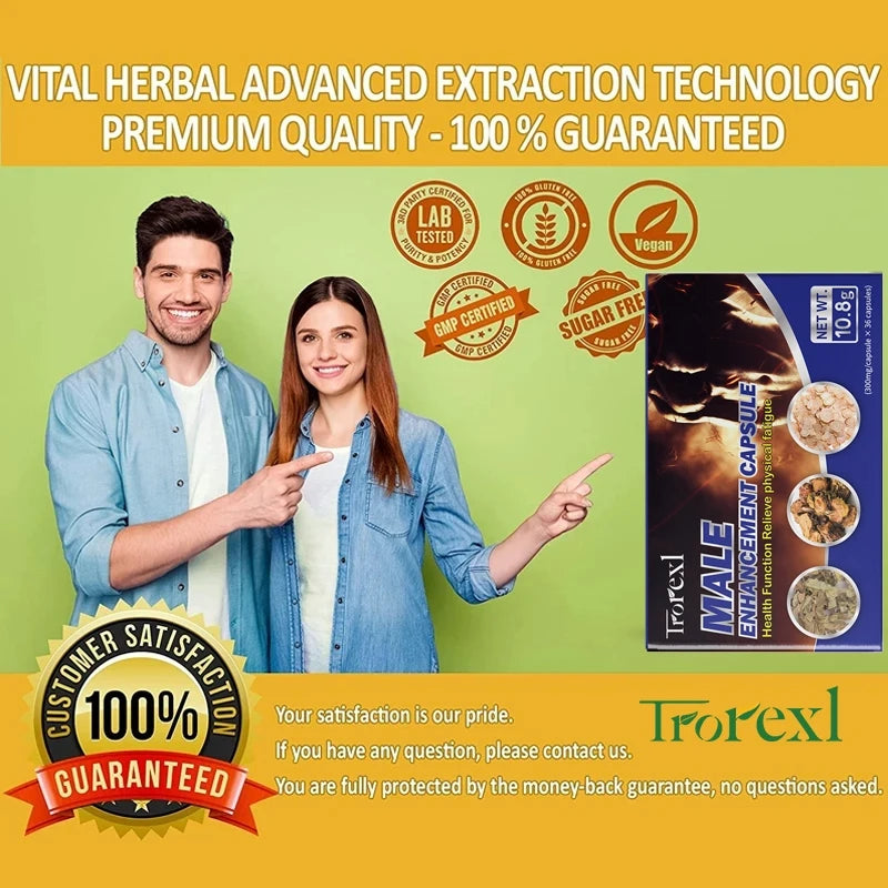 VitalMan Epimedium – Natural Performance & Vitality Supplement (60 Capsules)